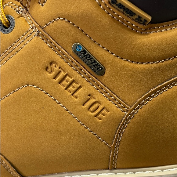 Hi-Tec Hard Toe 7in WKBT Work Boots in Tan - Picture 7 of 10